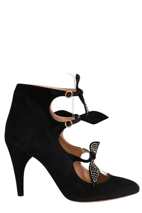 Talons Chloé Noir en Daim, taille 41 - Seconde Main