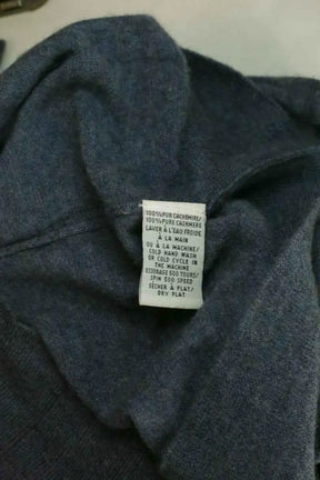 Pull Eric Bompard Gris en Cachemire
