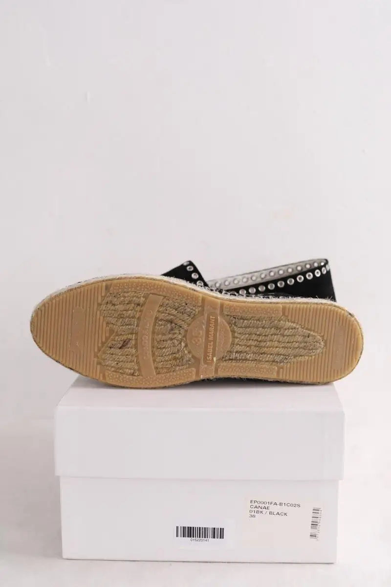 Espadrilles Isabel Marant Noir en Daim
