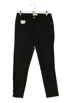 Jean slim Sézane Noir en Coton, taille L - Seconde Main