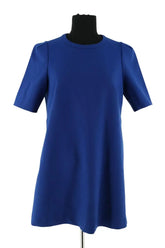 Robe Tara Jarmon Bleu en Synthétique, taille L - Seconde Main