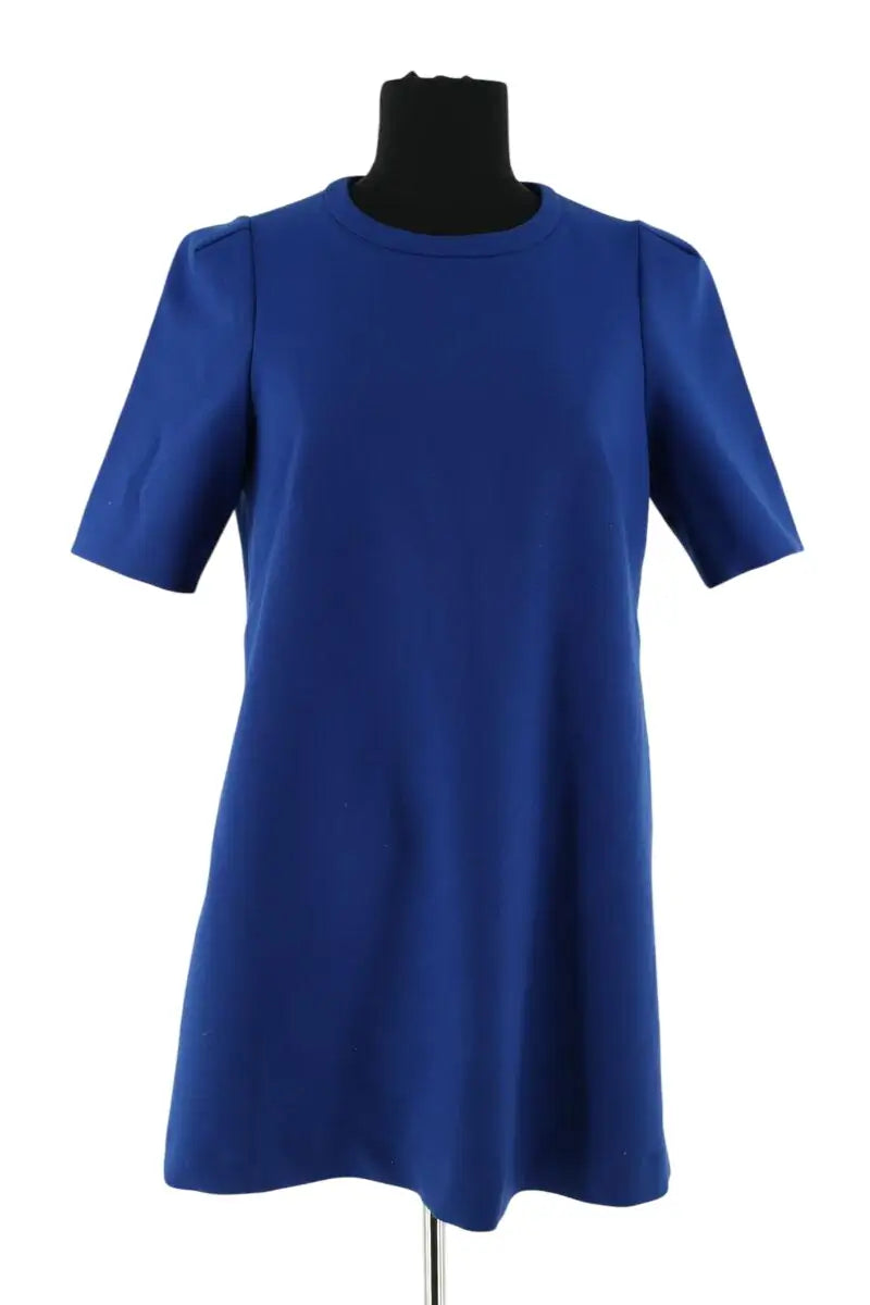 Robe Tara Jarmon Bleu en Synthétique, taille L - Seconde Main