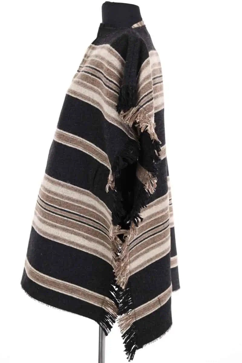 Poncho Isabel Marant Marron en Laine