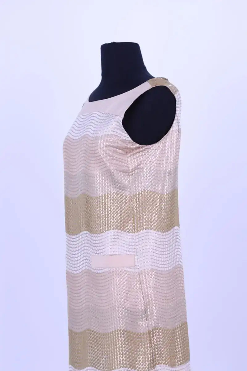 Robe Tara Jarmon Doré en Synthétique