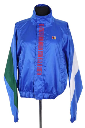 Veste Reebok Bleu en Synthétique, taille S - Seconde Main