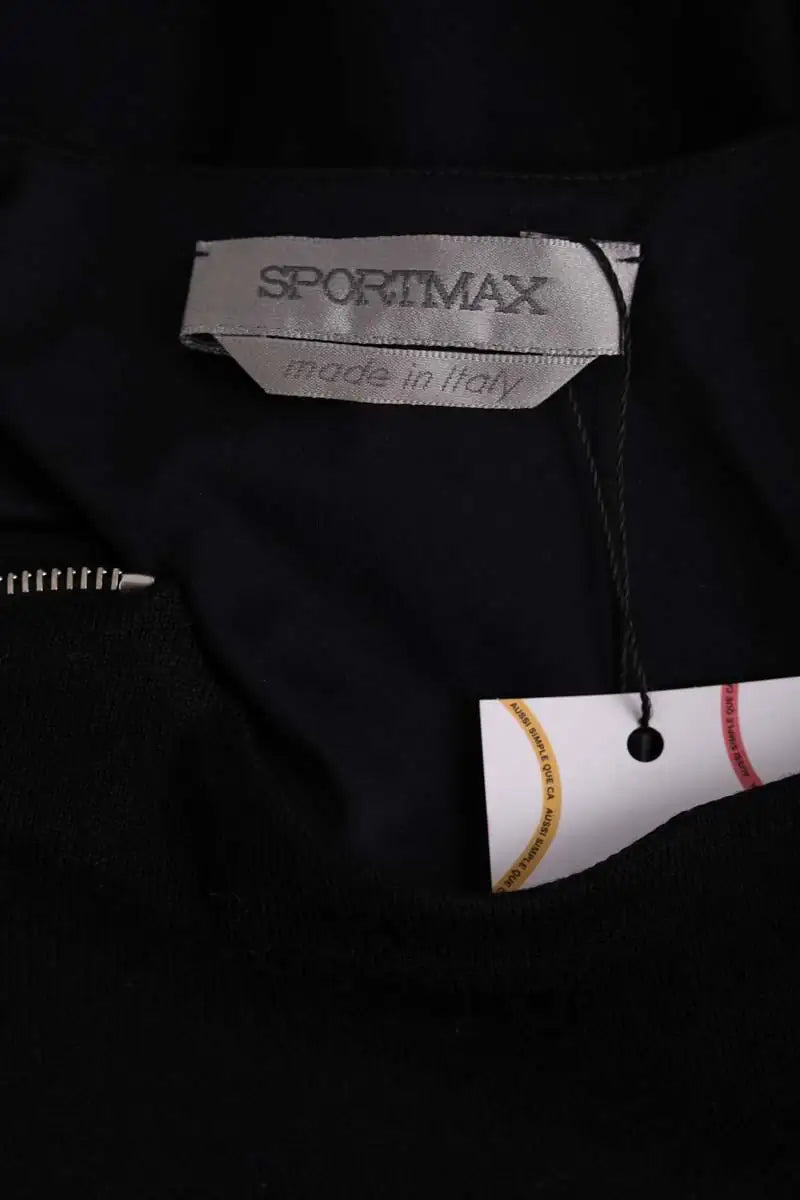 Robe Sportmax Noir en Laine
