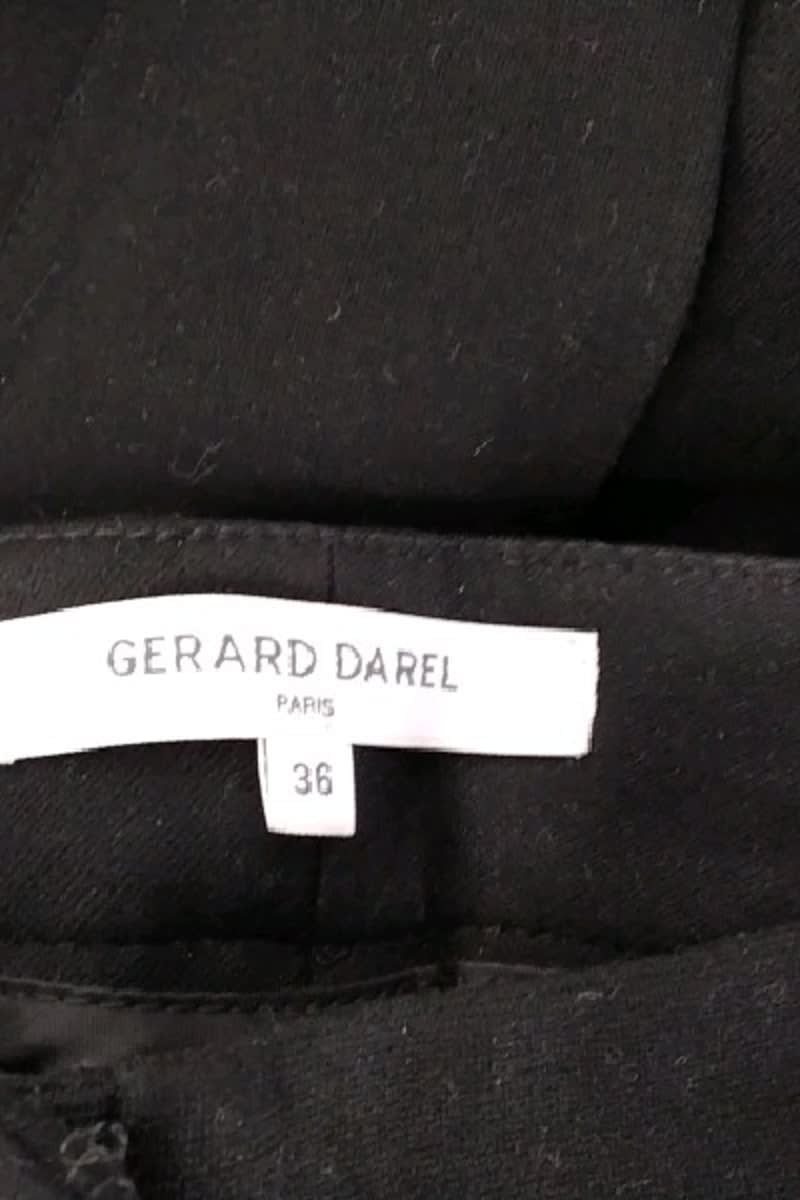 Pantalon droit Gerard Darel  Noir