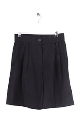 Bermuda Joseph Noir en Soie, taille XS - Seconde Main