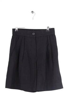 Bermuda Joseph Noir en Soie, taille XS - Seconde Main