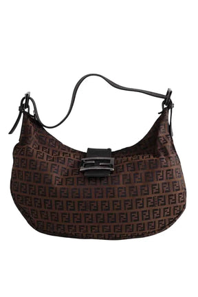 Sac porté épaule Fendi Marron en Synthétique - Seconde Main