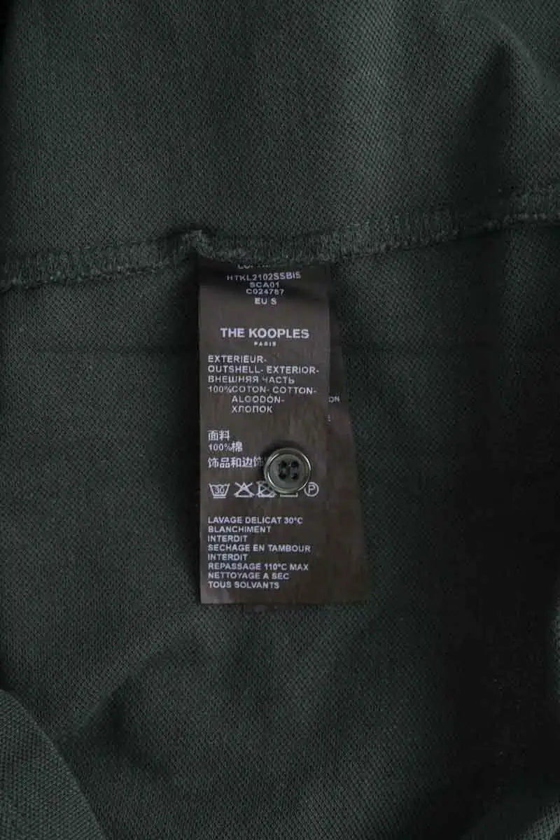 Polo The Kooples Vert en Coton