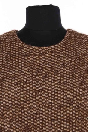 Robe Dolce & Gabbana Marron en Laine