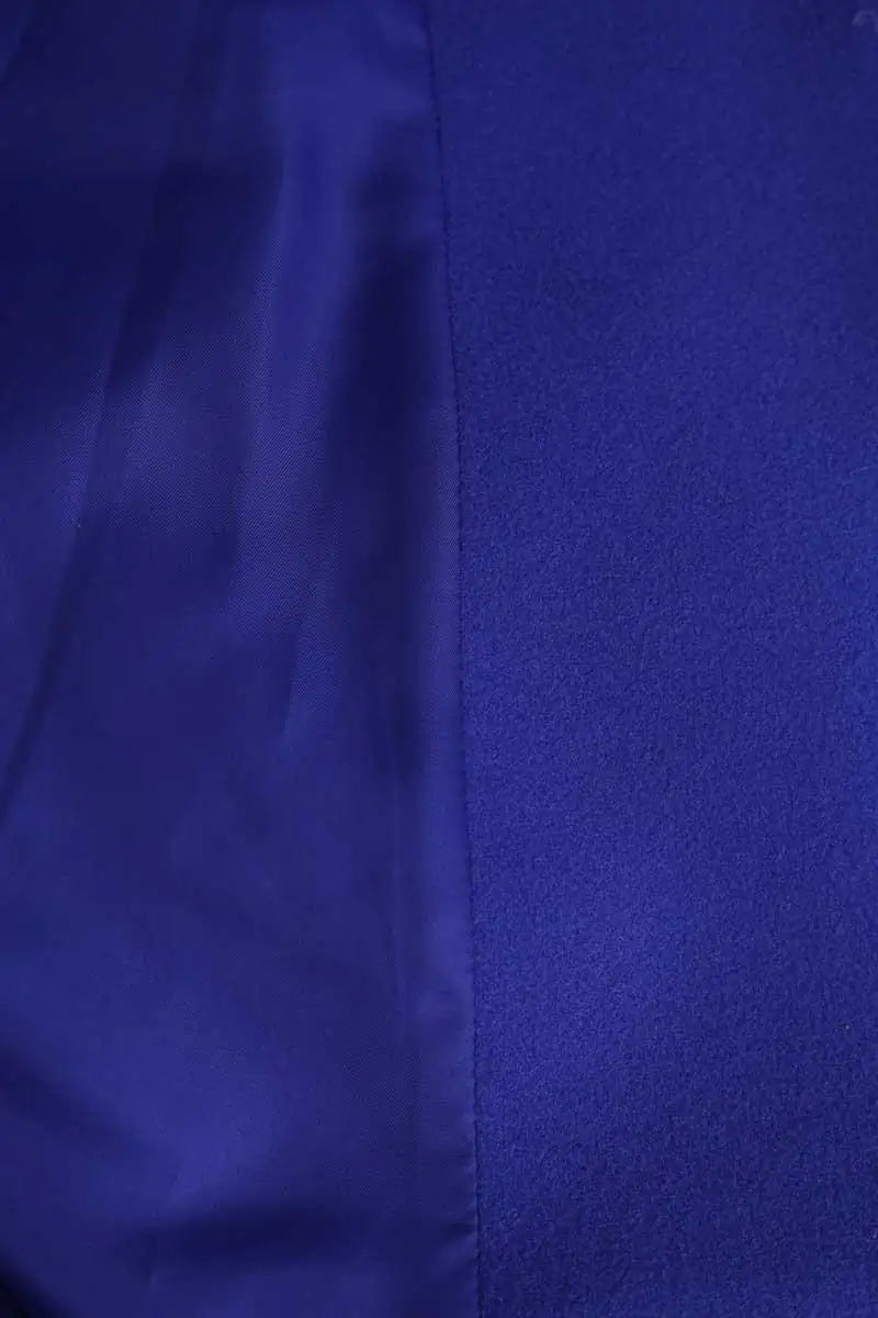 Manteau Marina Rinaldi Bleu en Laine