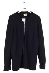 Gilet Hermès Bleu en Cachemire, taille XL - Seconde Main