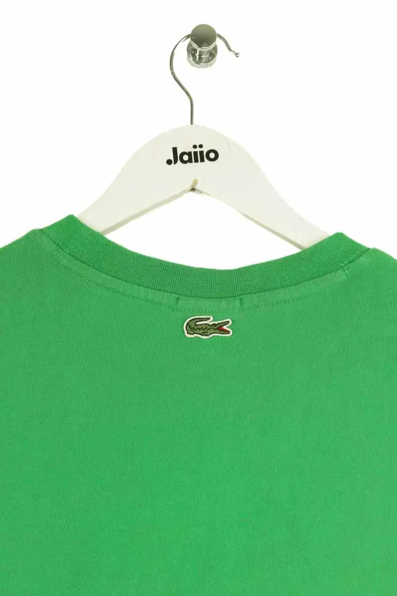 T-shirt Lacoste Vert en Coton
