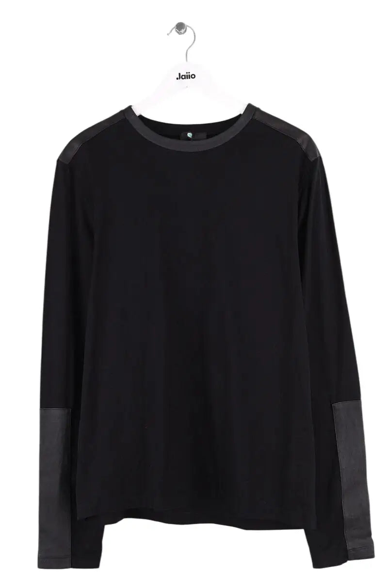 T-shirt Prada Noir en Cuir, taille XXL - Seconde Main