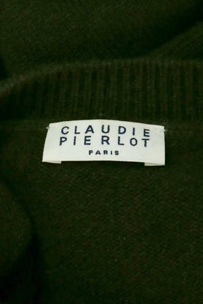 Pull Claudie Pierlot Vert en Cachemire