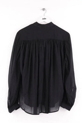 Blouse Laurence Bras Noir en Viscose