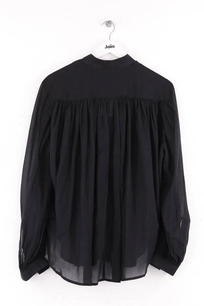Blouse Laurence Bras Noir en Viscose