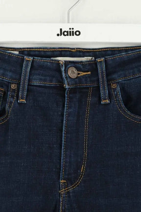Jean skinny Levi's High Rise Skinny Bleu en Coton