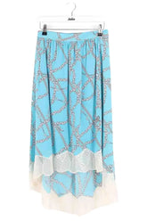 Jupe Zadig & Voltaire Bleu en Soie, taille S - Seconde Main