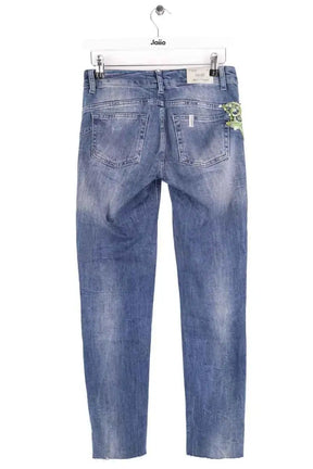 Jean slim Liu Jo Bleu en Coton