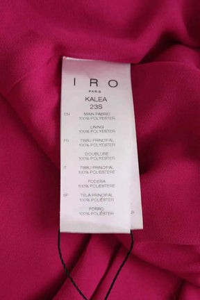 Robe Iro Kalea Rose en Synthétique
