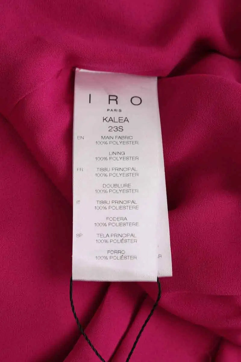 Robe Iro Kalea Rose en Synthétique