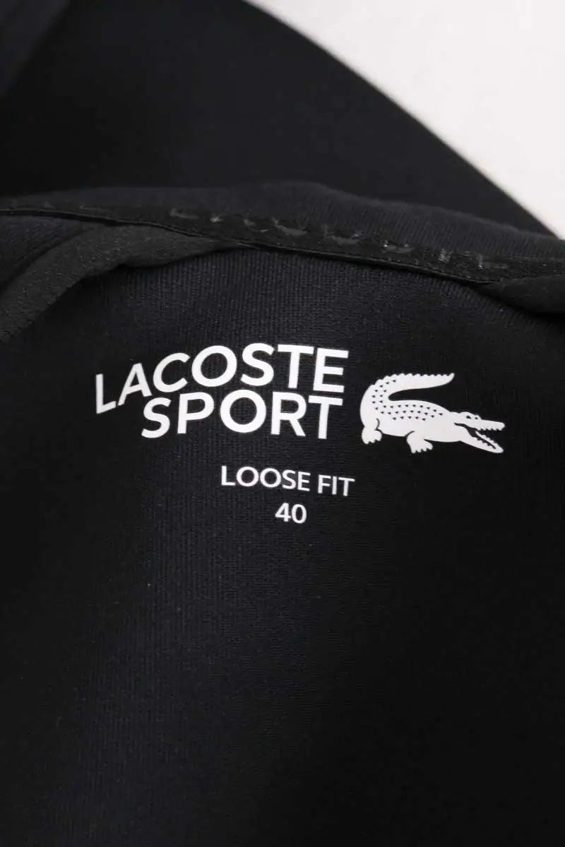 Gilet Lacoste Noir en Synthétique