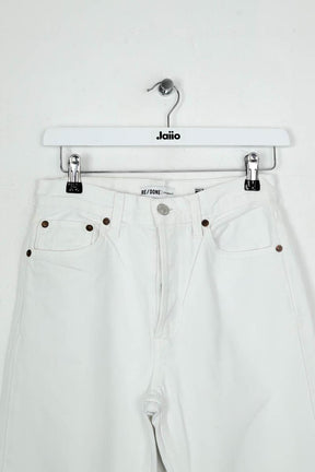 Jean droit RE/DONE  Blanc