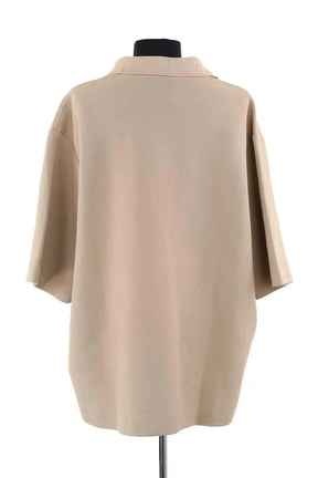 T-shirt Lacoste Camel en Coton