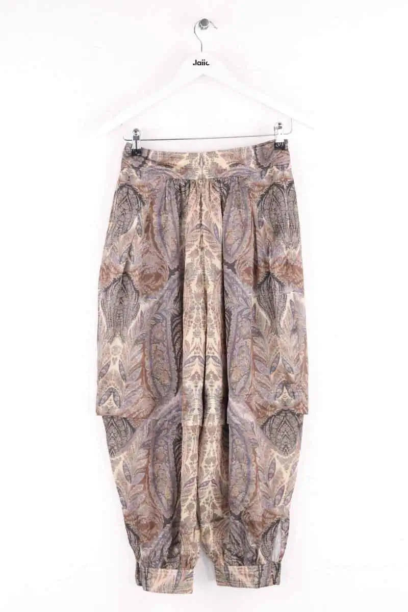Pantalon Zimmermann Marron en Soie
