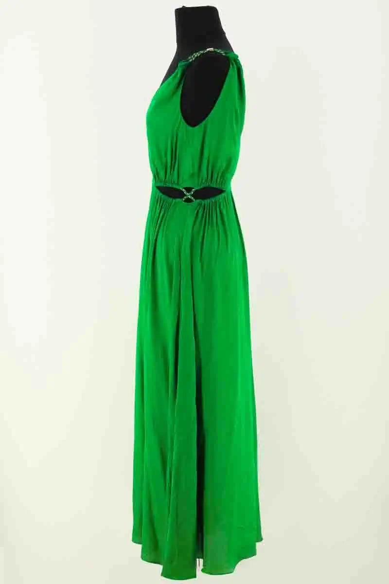 Robe Maje Vert en Viscose