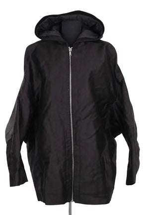 Manteau Rick Owens Noir en Synthétique, taille XL - Seconde Main