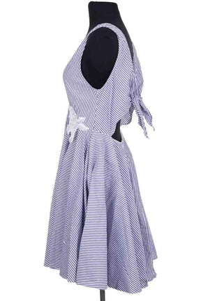 Robe Sandro Bleu en Coton