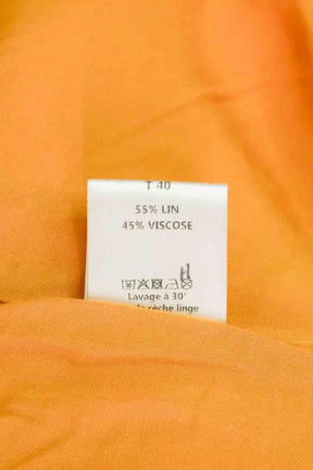 Blazer Saaj Jaune en Lin