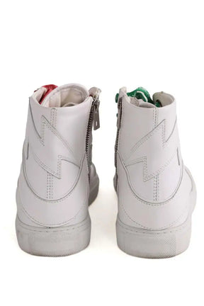 Baskets Zadig & Voltaire Blanc en Cuir