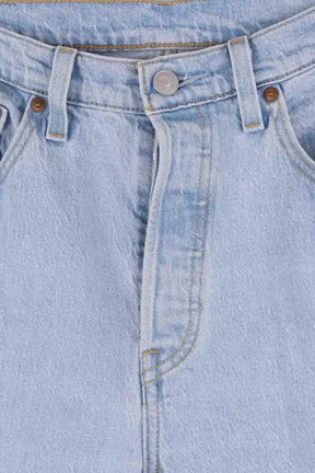 Jean droit Levi's 501 Bleu en Coton