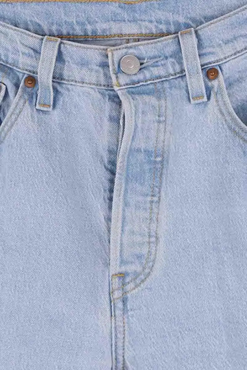 Jean droit Levi's 501 Bleu en Coton