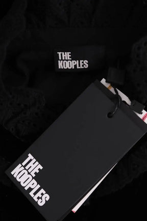 Blouse The Kooples Noir en Synthétique