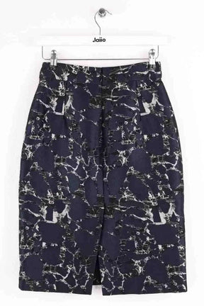 Jupe Balenciaga Marine en Coton