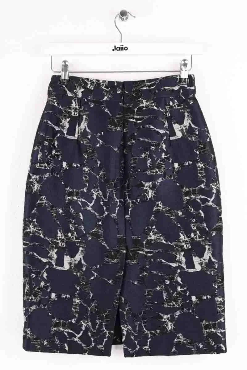 Jupe Balenciaga Marine en Coton