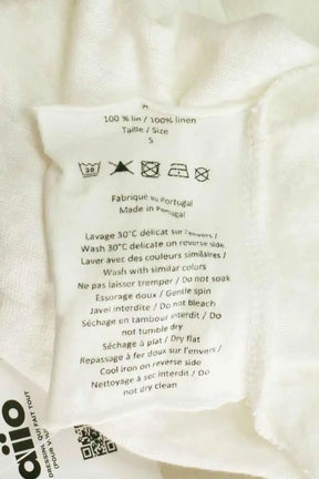 T-shirt Leon & Harper Blanc en Coton