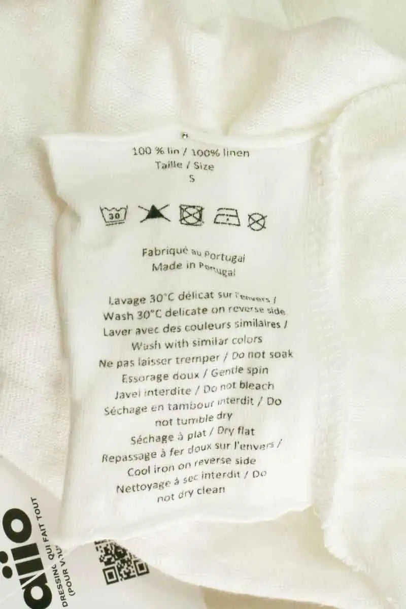 T-shirt Leon & Harper Blanc en Coton
