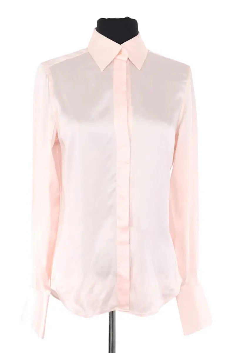 Chemise Barbara Bui Rose en Soie, taille S - Seconde Main