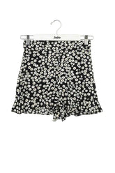 Mini short Sézane Noir en Viscose, taille XS - Seconde Main
