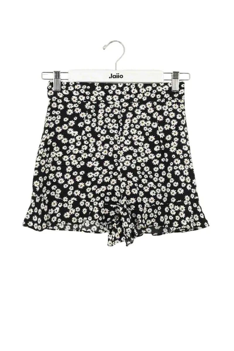 Mini short Sézane Noir en Viscose, taille XS - Seconde Main