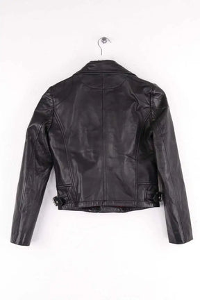 Veste Ba&Sh Etty Noir en Cuir