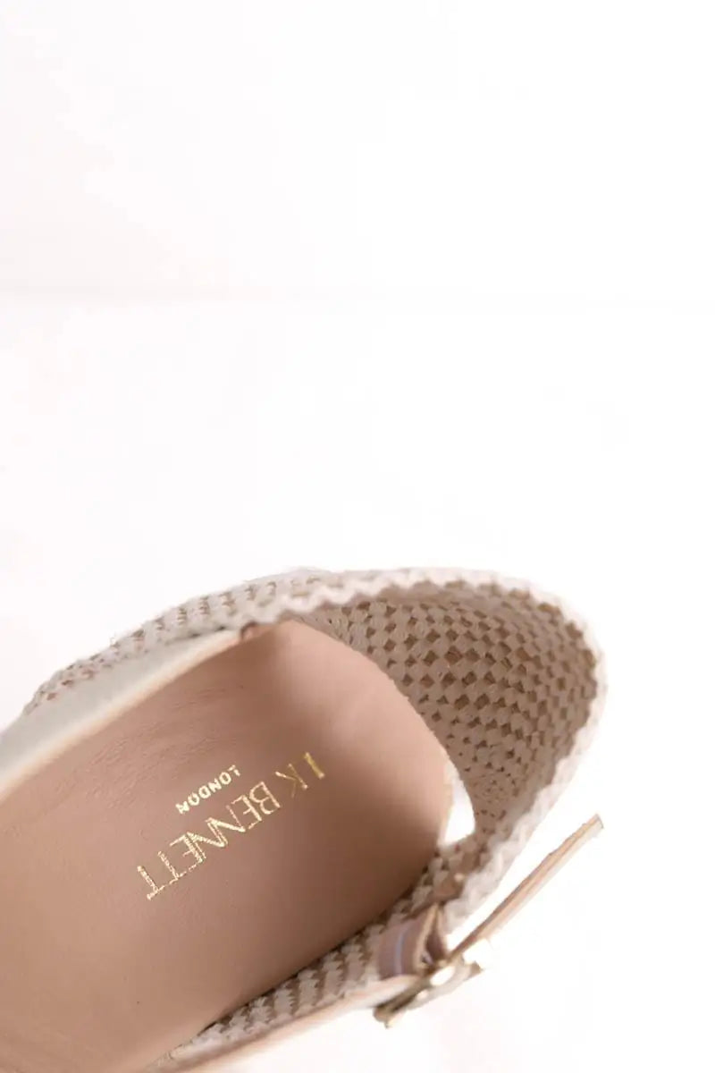 Sandales LK Bennett Marissa Beige en Cuir