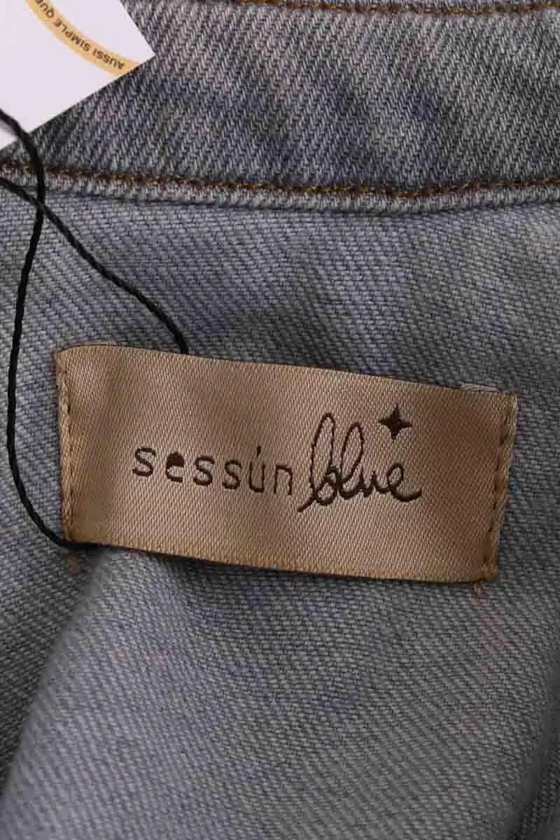 Chemise Sessun James Gris en Coton
